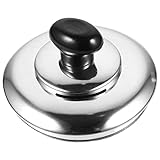 Poignée du couvercle de la bouilloire : robuste, résistante à la chaleur et légère, facile à nettoyer et passe au lave-vaisselle, vous pouvez également simplement utiliser un chiffon pour la nettoyer après utilisation, couvercle de bouilloire de remplacement.