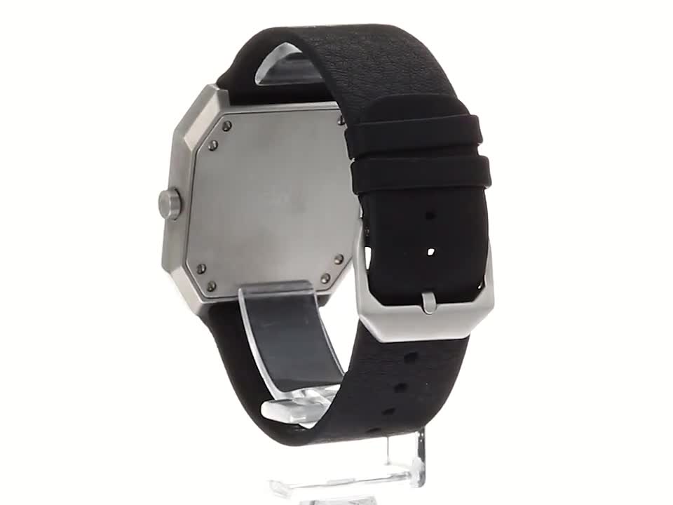 Amazon.co.jp: SLOW Jo 05 - ブラックレザーシルバーケース シルバー