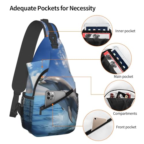 Bolso tipo sling para senderismo y actividades al aire libre miniatura 3