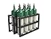 Durham GCRV-304830-08T Gas Cylinder Rack for 8 Vert. Cylinders