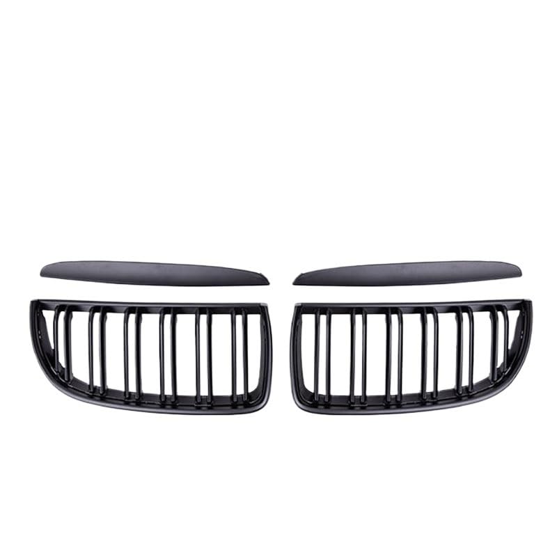 Calandre Voiture Double Ligne Noir pour BMW E90 325i 328i 330i 335i 2005-2008