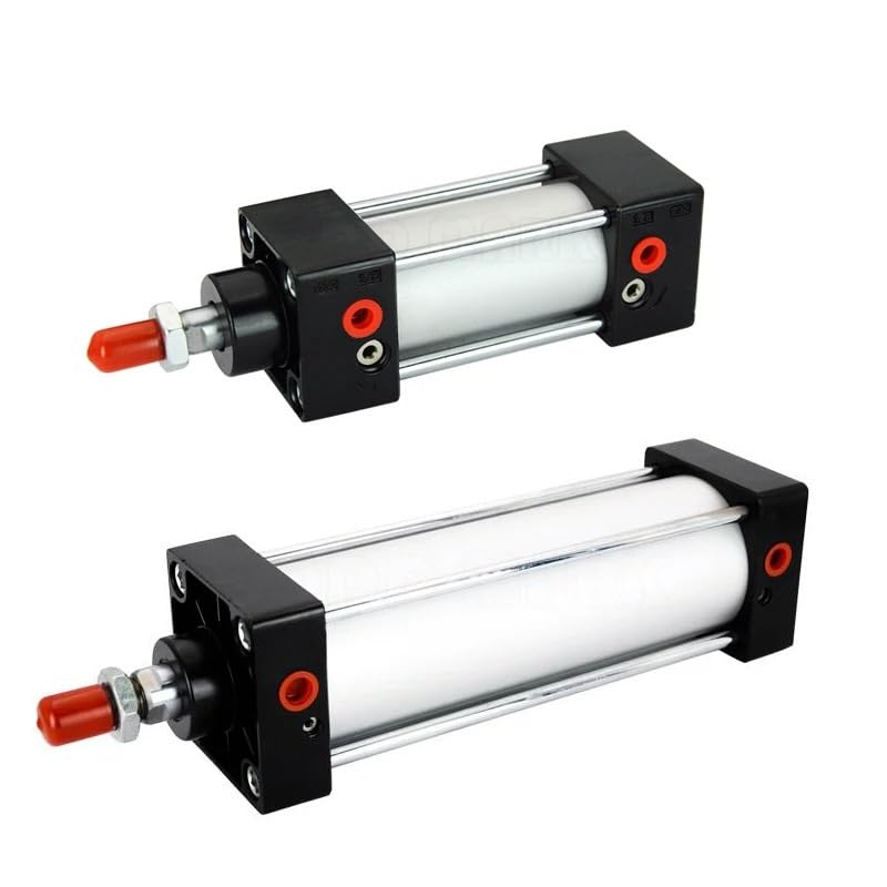 SC Cilindri Pneumatici SC32/40/50/63/80/125mm Foro A Doppia Azione Cilindro Pneumatico Strumenti Grande Spinta pistone 25/50/75/100/200/500mm 1 Pz(Stroke 300mm)