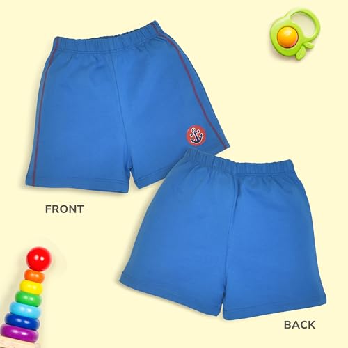 Image of LuvLap Baby Boys & Girls 100% Cotton Shorts Set Pack of 5