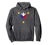 Philippine Flag - Philippines Sun and Star Pullover Hoodie