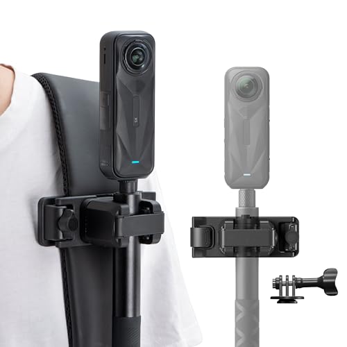 Selfie Stick Holster Backpack Strap Clip Mount for Insta 360 Accessories