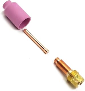 4个 TIG 燃气镜头套件 尺寸 1.0mm/1.6mm/2.0mm/2.4mm/3.2mm/4.0mm TIG 焊接枪 PTA DB SR WP17 WP18 WP26 系列适用(2.0mm)