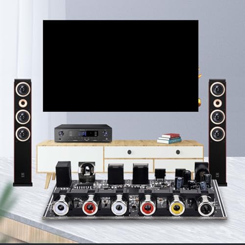 Conversor de audio digital a analógico 5.1 con entradas SPDIF múltiples 5