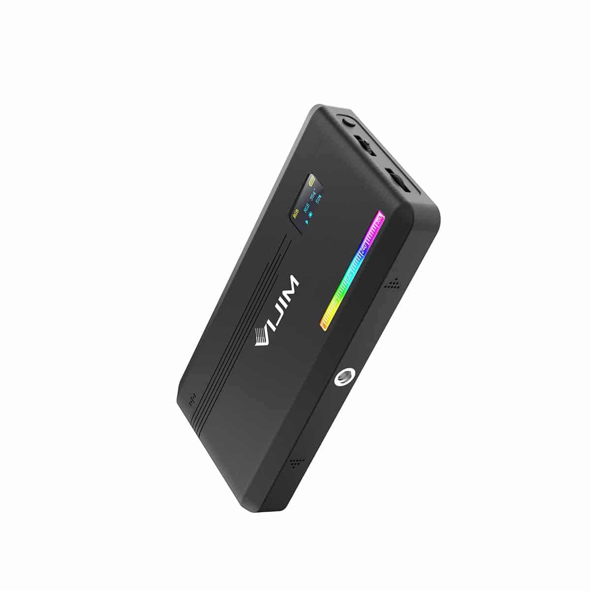 Ulanzi VIJIM VL196 - Lámpara LED RGB para cámara y Smartphone (Temperatura de Color Ajustable (RGB + 2500 K-9000K) y batería 3000mAh para Streaming Vlog Studio