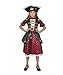 Jason Party Girls Deluxe Pirate Costume Halloween Buccaneer Princess Dress - Chief-M