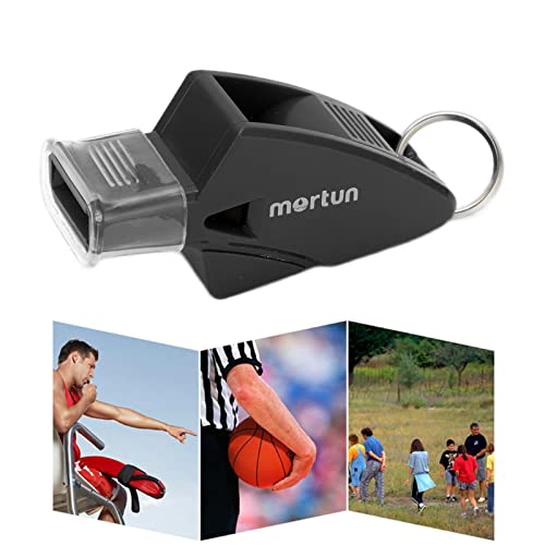 Silbato deportivo con cordón y clip miniatura 4