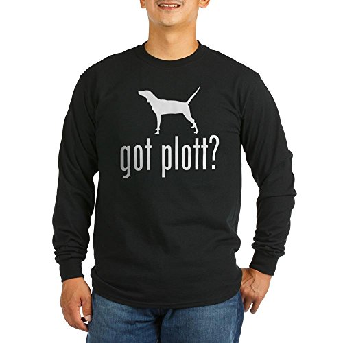 CafePress Plott Hound g Copy Long Sleeve T-Shirt Unisex Cotton Long Sleeve T-Shirt Black