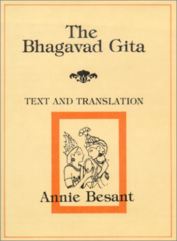 The Bhagavad Gita: Text and Translation