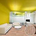 Freely Splice Loop Pile Carpet Floor Peel Tile Square 40 Pcs 20x 20 Peel and Stick Carpet Floor Tiles Home Furnishings Floor Easy Install DIY Concrete Effect Multi-Purpose Floor M(Color:Gold)