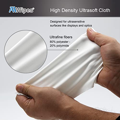 Lingettes microfibre salle blanche AAwipes MF18009 23x23cm 100 pcs - 2