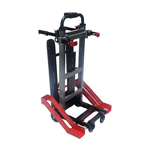 MS3C-300WC-X Battery Operated Stair Trolley for Wheelchairs, Stair Assist, Weight Capacity 350lbs