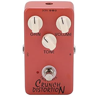 [EXCEPTIONAL TONE CONTROL] Experience unparalleled sound with our Distortion Pedal designed for the discerning guitarist. Its excellent continuity ensures every strum and note is distinctly captured, allowing for precise fine-tuning that enhances you...