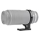 Hersmay 75mm Metall Objektiv Stativschelle für Canon RF 100–400 mm F/5.6–8 ist USM Objektiv, integrierte Arca Swiss Stativ Schnellwechselplatte mit 1/4 & 3/8 Schraube