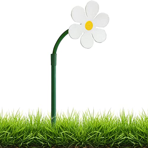 Sakamura Garden Sprinklers Crazy Rotating | Funny Daisy-Shaped Garden Sprinklers, 720-Degree Rotation Lawn Watering Sprinkler,Funny Colorful Dancing Daisy Lawn Watering Sprinkler for Garden & Yard