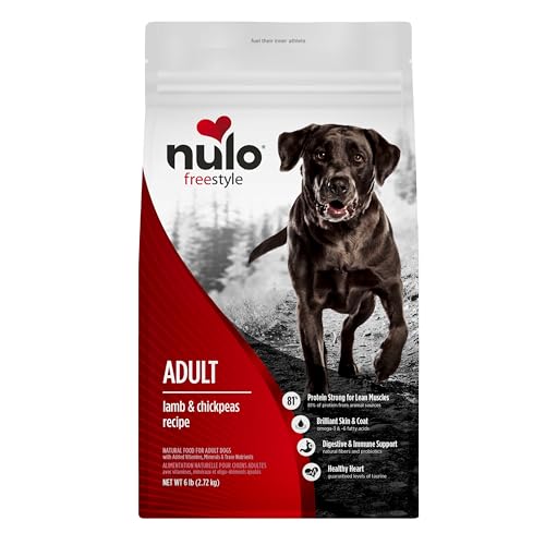 Nulo Freestyle Adult Dog Food, Premium All Natural Grain-Free Dry Small Kibble Dog Food, with BC30 Probiotic for Healthy Digestion, and High Animal-Based Protein with no Chicken or Egg Alternatives