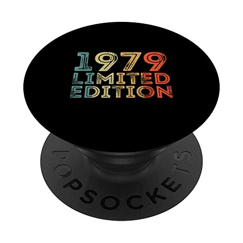 1979 Cumpleaños Vintage Retro PopSockets PopGrip Intercambiable