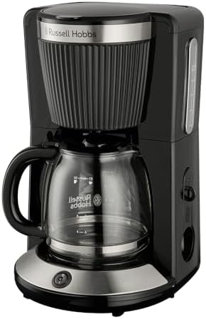 Russell Hobbs Cafetière filtre [1,25 L : 10-15 tasses, 1 100 W] B...
