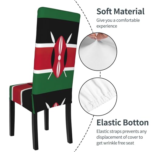 Housse de chaise Kenya extensible pour repas et soirées à thème - 7