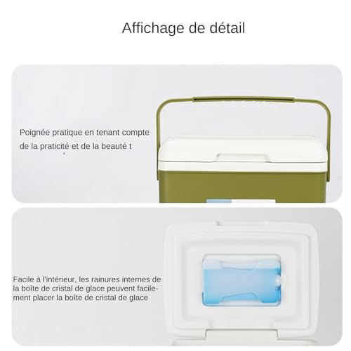 Glacière réutilisable étanche pour éviter les fuites en voiture - 7