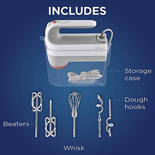 Oster Heatsoft Hand Mixer, One Size, Gray #TOP6
