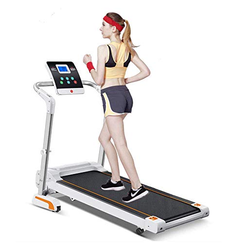 Caminadora eléctrica plegable con display y control de ritmo