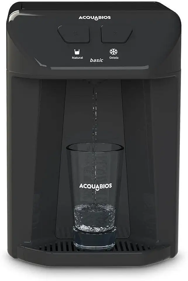 ACQUABIOS PURIFICADOR DE ÁGUA BASIC - BACTERIOLÓGICO/BIVOLT/PRETO