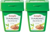 SEMPIO Sojabohnenpaste zum Dippen - 1 x 500 g (Packung mit 2)