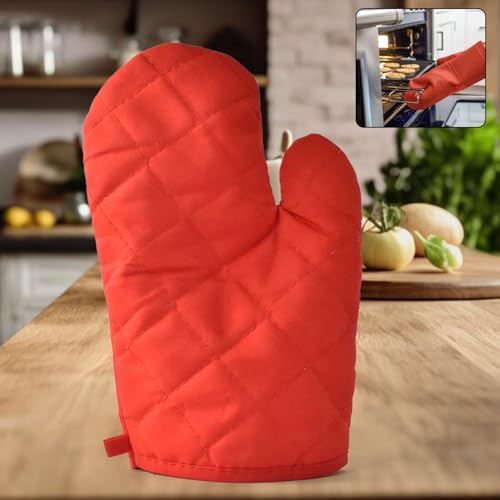 Image of Heat Resistant Non-Slip Oven Mitts /Gloves (1pc)