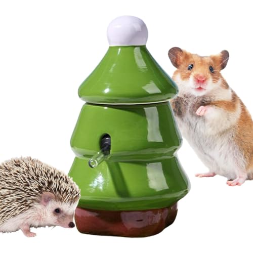 Botella de agua para hámster de 60ml dispensador al vacío para jaula de mascotas pequeñas 8