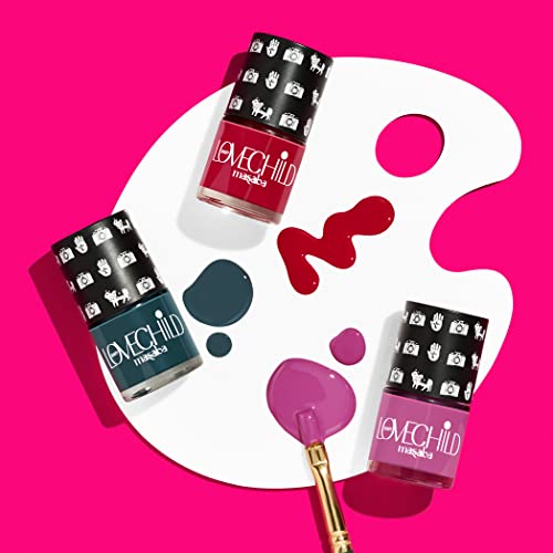 Lovechild Masaba - The Classics! - 19 Phool - Glossy Finish Nail Enamel, 28 Ml - Image 6