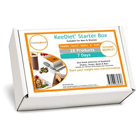 28 Meal Replacement VLCD Diet Sample Box - 1 Week Rapid Burn Plan by KeeDiet® Inc Booklet Cover