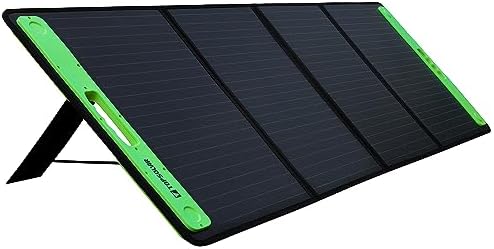 Topsolar 120W Foldable Portable Solar Panel Charger Kits for Portable Power Station Generator Cell Phones Camera Lamp 12V Car Boat RV Battery