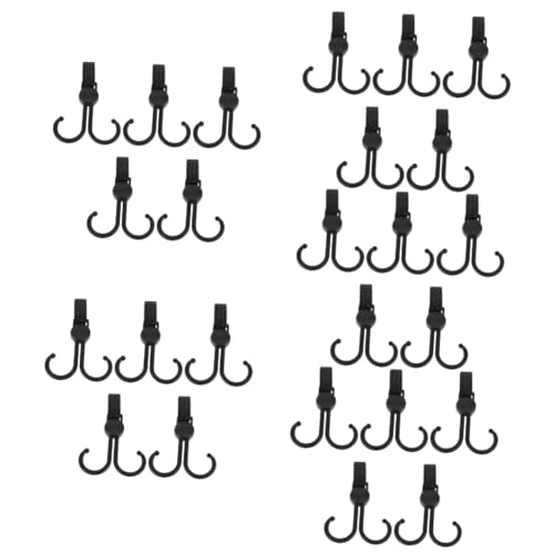 Hemobllo 5sets Stroller Hangers Car Hook Adjustable Hook Double for Stroller 5pcs*5