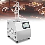 aromaoveite Tisch-Schokoladentemperiergerät, gewerbliches Schokoladentemperiergerät, 5,5 l – 1000 W, Edelstahl, Abnehmbarer Schraubenkopf, geeignet für Schokoladengeschäfte und Bäckereien.