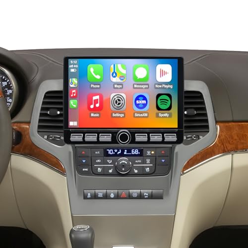 4G LTE QLED Radio for Jeep Grand Cherokee 2011 2012 2013 Upgrade | 8-Core CPU Touch Screen Stereo | Wireless CarPlay & Android Auto | Support OEM SWC and Free Camera