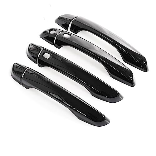 Autocollant poignée de porte de voiture noir brillant pour sublimer votre DS7 au quotidien