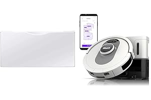 SAMSUNG 27-Inch Washer Dryer Pedestal Stand w/Pull Out Laundry Storage Drawer, Stainless...