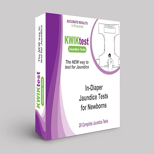 jaundice test for newbornbabyinfant - test the urine in a diaper - no separate urine collection needed