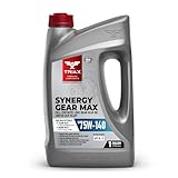 TRIAX Synergy Gear MAX 75W-140 GL-5, PAO Synthetic Long-Drain Axle, Differential Extreme Pressure Oil, Limited Slip Ready, 750,000 Mile Rating on Highway (1 Gal)