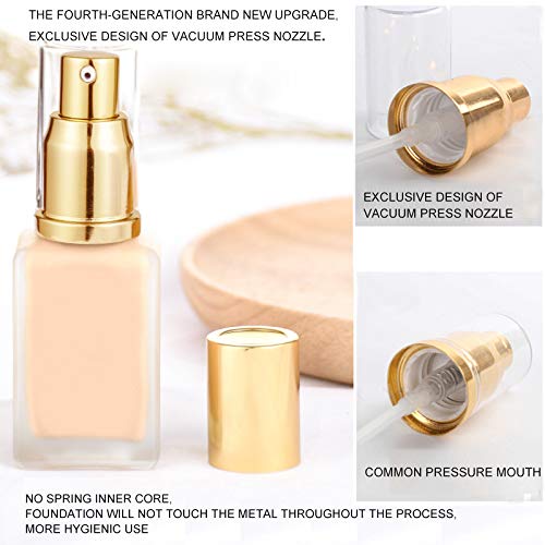 （3 Colors）2 Pack Upgrade Foundation Pump Replacement For Mac And El Double Wear Foundation(Gold) #TOP2