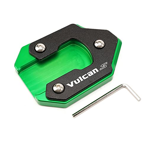 MOWOK Motorcycle kickstand pad support Fits For For KAWASAKI Vulcan S 650 VN650 2015-2021 Side Stand Plate Pad