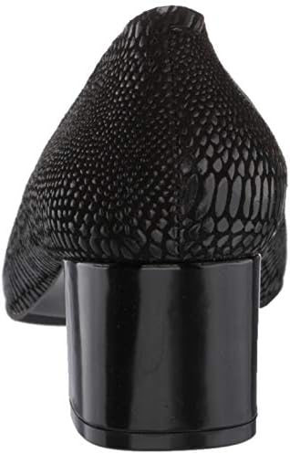 Trotters Women's Kari Pump, Black Lizard, 12 Narrow | Image 2