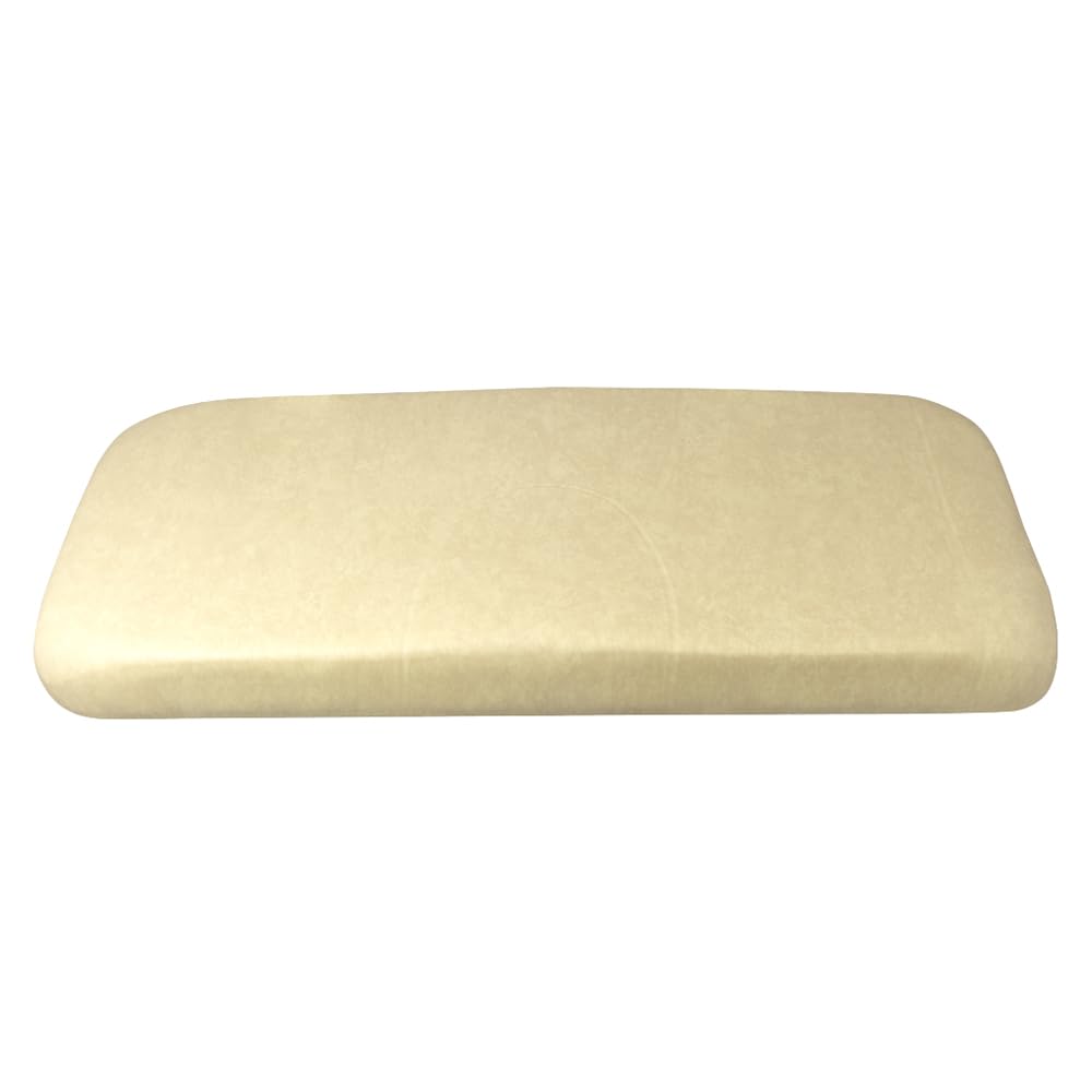 Buggies Unlimited Golf Cart Seat Bottom Cushion Compatible with Club Car Precedent | Seat Bottom Replacement | Fits 2004-Up Models (Buff)