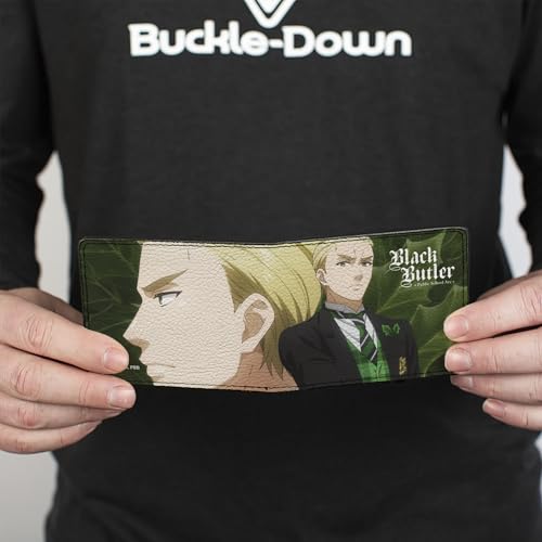 Black Butler Portefeuille compact deux volets pour ranger cartes et billets