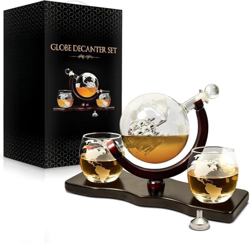 The Legend Whiskey Decanter Set With 2 Glasses - View #7