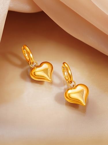Image of 18K Gold Plated Statement Hoop Earrings for Women | Trendy Hoops Earrings | Waterproof and Anti Tarnish Jewellery | Rakhi Gift for Sister | Gifts for Women | 1 Year Warranty*